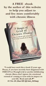 Free ebook takes you through 7 stages of grief chronic illness. How do you cope with a loss of health? Knowing about the stages helps us find self love whilst grieving and moving to acceptance
