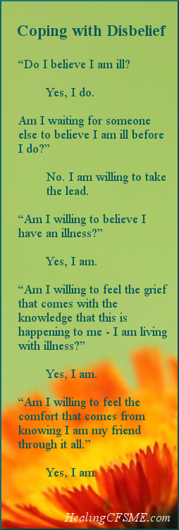 how to cope with disbelief