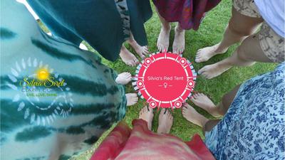 Silvia's Red Tent Banner